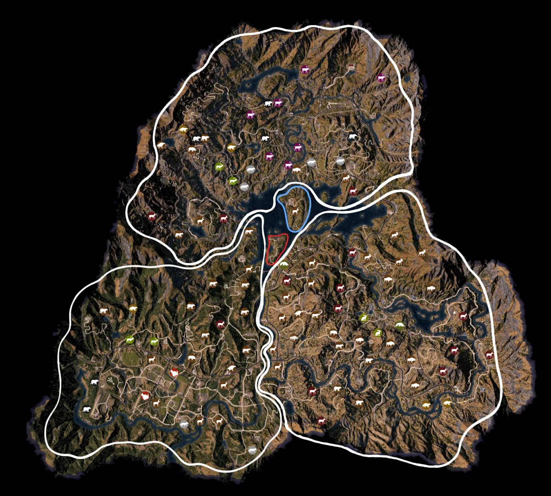 Hunting Locations