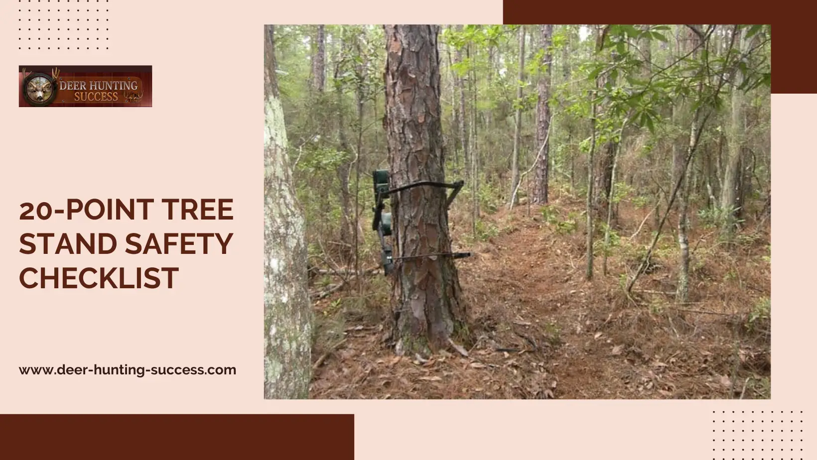 20-point Tree Stand Safety Checklist