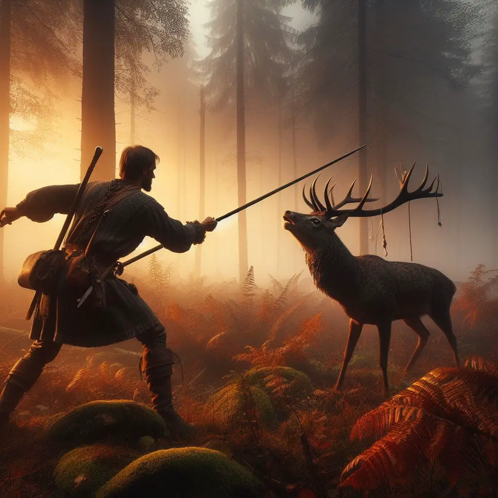 Hunt Deer with a Spear