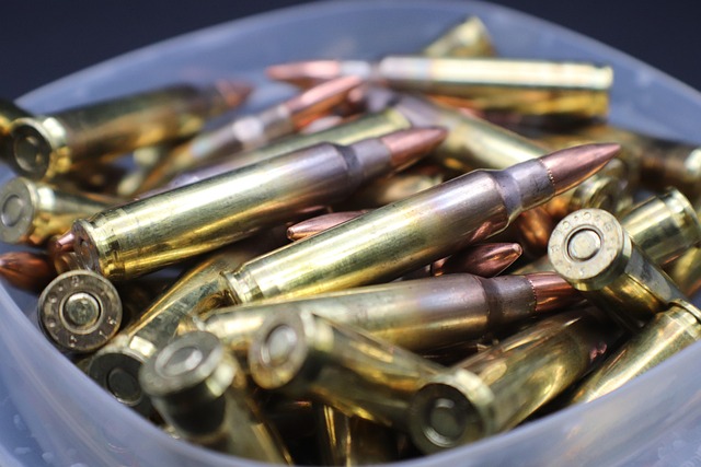 Size comparison of a .22 LR next to legal deer cartridges .243 Winchester and .30-30 Winchester.